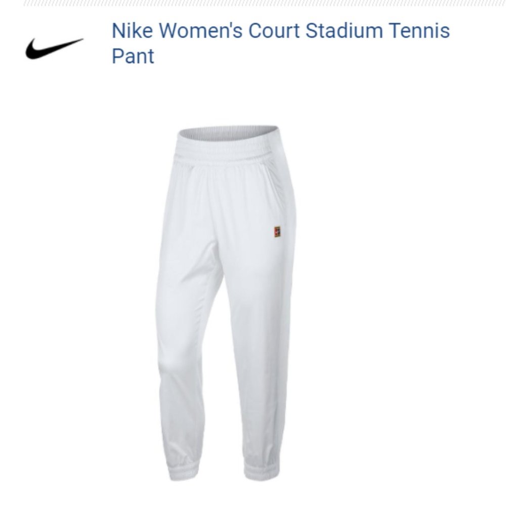 Brand New Nike Women's Court Stadium Sweat Pant